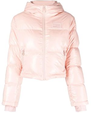 Fendi Puffer Down Jacket - Pink