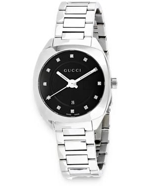 Gucci Round 30Mm Watch - White