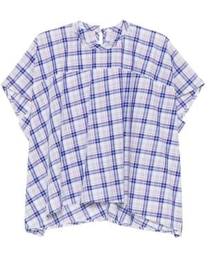 Sofie D'Hoore Top Basker A Maniche Corte - Blu