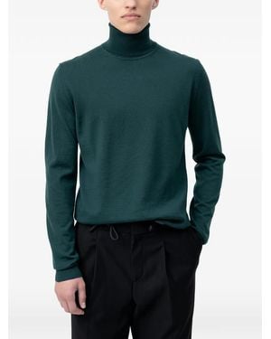 HUGO Roll-Neck Sweater - Green
