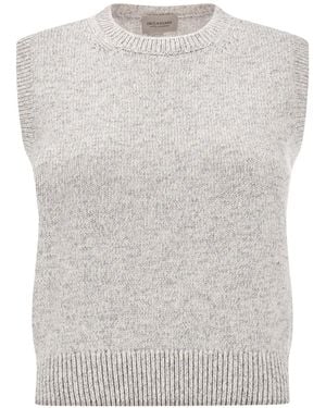 Paul & Shark Ribbed-Knit Vest - White