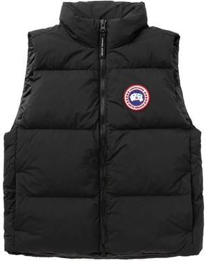 Canada Goose Quilted Logo-Patch Gilet - Black
