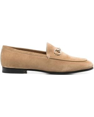 Gucci Jordaan Loafers - Natural
