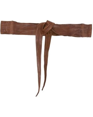 SOMMET Tie Belt - Brown