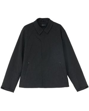 Hiking Patrol Zip-Fastening Collared Jacket - Black