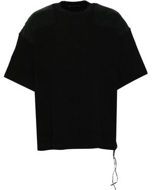 MASTERMIND WORLD Waffle T-Shirt - Black