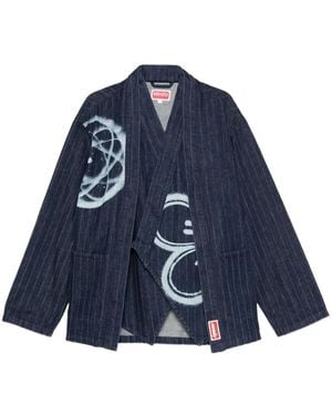 KENZO Kimono Blazer - Blue