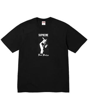 Supreme Wish Graphic-Print T-Shirt - Black