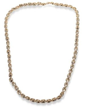 Max Mara Link-Chain Necklace - White