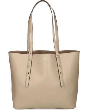 Kate Spade Leather Tote Bag - Natural