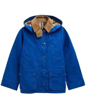 Barbour X Paul Smith Hooded Jacket - Blue