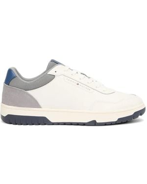 Tommy Hilfiger Baskets À Empiècements - White