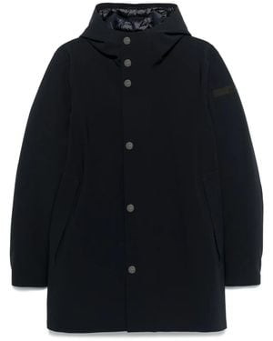 Rrd Padded Parka Coat - Blue