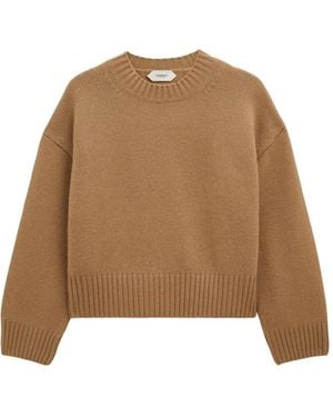 Pringle of Scotland Crew-Neck Cashmere Jumper - Natural