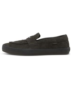 Vans Loafer Aus Wildleder Mit Friedenszeichen - Weiß