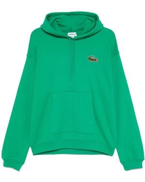 Lacoste クロコパッチ パーカー - グリーン