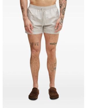 MM6 by Maison Margiela Drawstring Swim Shorts - Natural