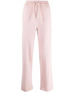 Isabel Marant Straight-leg Knitted Pants - Pink