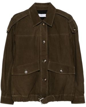 IRO Leather Jacket - Green