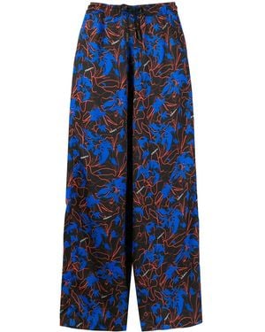 Marcelo Burlon 'Hawaii' Hose - Blau