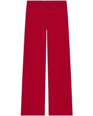 Courreges Pantalon De Jogging À Coupe Évasée - Rouge