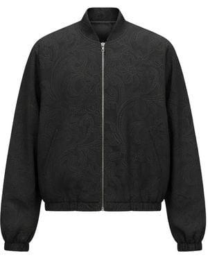 Song For The Mute Paisley Jacket - Black