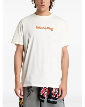 RIPNDIP Graphic-Print T-Shirt - White