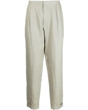 CHE Pantalones slim con pinzas - Gris