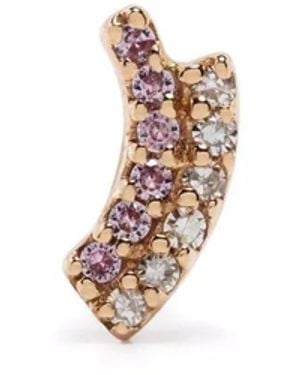 Maria Black 14Kt Diamond And Sapphire Stud - White
