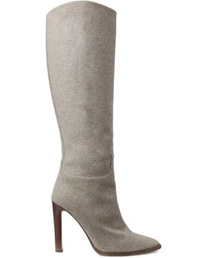 Ralph Lauren Bottes À Fermeture Zippée - Grey