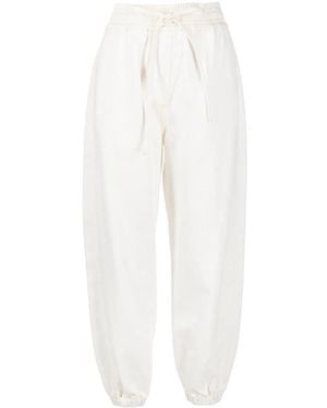 3.1 Phillip Lim Drawstring Boyfriend Jeans - White