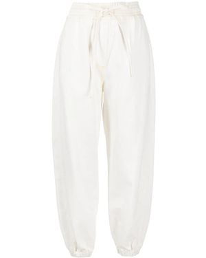 3.1 Phillip Lim Drawstring Boyfriend Jeans - White