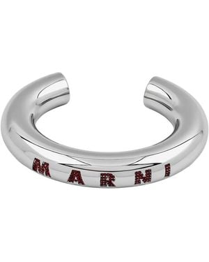 Marni Swarovski Stone Bracelet - White