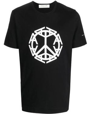 1017 ALYX 9SM Graphic-Print Cotton T-Shirt - Black