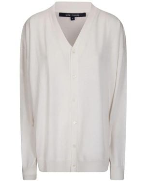 Sofie D'Hoore Cardigan Con Scollo A V - Bianco