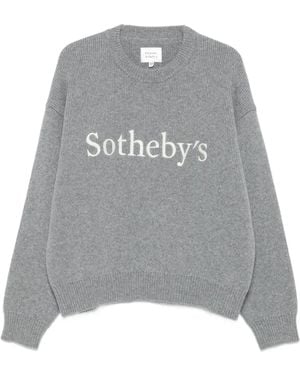 FRAME Sotheby's Cashmere Jumper - Grey