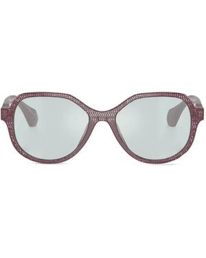 Alain Mikli Lunettes De Soleil À Monture Géométrique - Gris