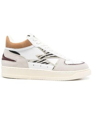 MOA Ani Hi-Top Sneakers - White