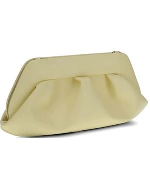 THEMOIRÈ Gathered Clutch Bag - Natural