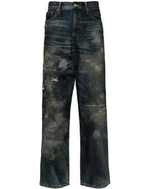 Neighborhood Savage Straight-Leg Jeans - Blue