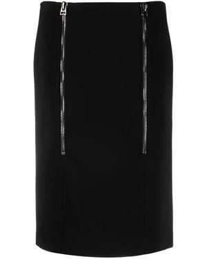 Tom Ford Zip-Detail Pencil Skirt - Black