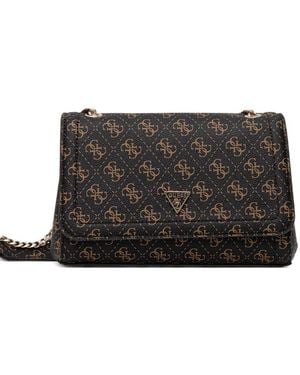 Guess Noelle 4G Cross Body Bag - Black