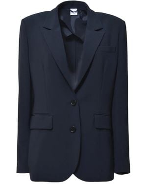 Aspesi Single-Breasted Blazer - Blue