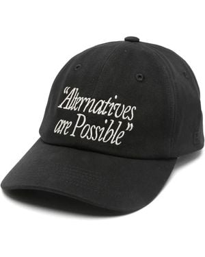 Etudes Studio Embroidered Baseball Cap - Black