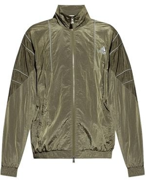 adidas Eqt Reflective-Stripe Track Jacket - Green