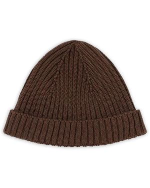 Carrera Oria Ribbed Beanie Hat - Brown