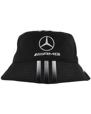 Y-3 X Mercedes Logo Bucket Hat - Black