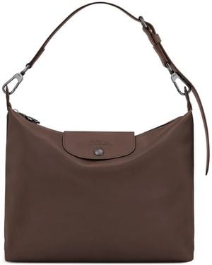 Longchamp Sac Porté Épaule Le Pliage Xtra - Marron
