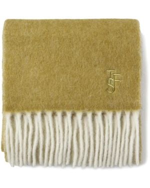 Frankie Shop Sciarpa Ester Bicolore Lime - Verde