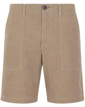 Paul Smith Patch-Pocket Shorts - Grey